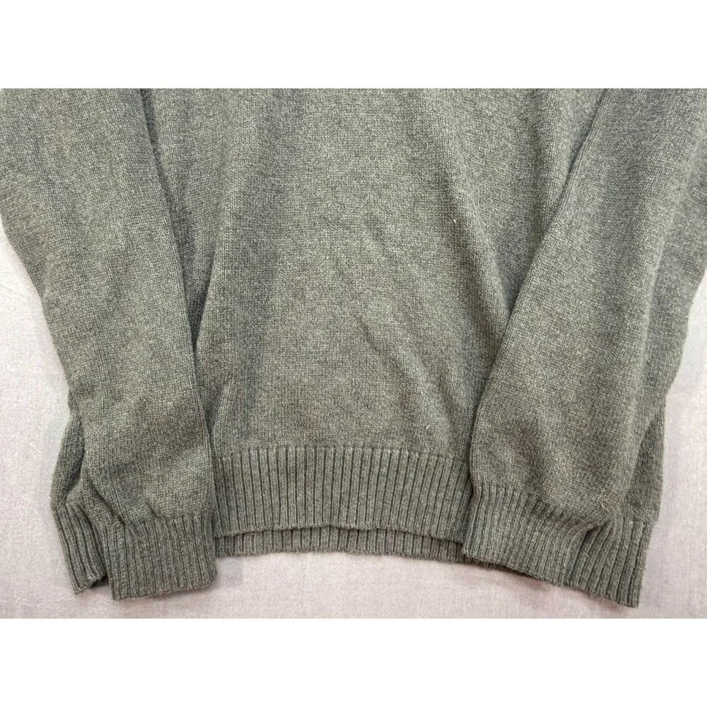 Polo Ralph‎ Lauren Zip Up Sweater Quarter Zip Small Pony XL Brown